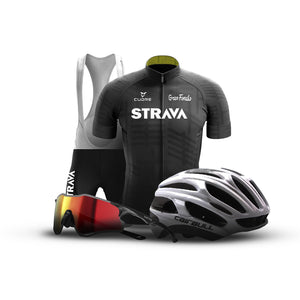 Cycling KIT - Helmet + Jersey Set + Sports Glasses